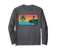 Appalachian Trail Retro McAfee's Knob Hiking Maglia a Manica