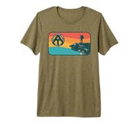 Appalachian Trail Retro McAfee's Knob Hiking Maglietta Premium