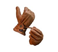 APPALERO - Guanti da equitazione in stile Western, in 100% pelle di capra, guanti in pelle per uomo e donna, disponibili in diverse misure e colori, guanti da equitazione in pelle resistente e morbida, marrone, S