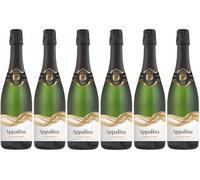 Appalina - Spumante Analcolico Chardonnay, (6 x 0.75 L)