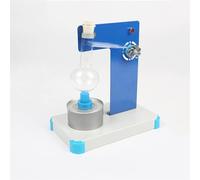 Apparato sperimentale compatto con generatore a microturbina, strumento dimostrativo for l'insegnamento della fisica alimentato a vapore