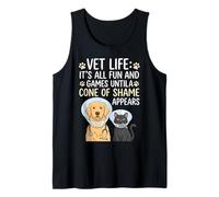 Appare Il Cono della vergogna di Vet Life Canotta