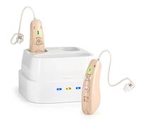 Apparecchi Acustici Digitali USB Ricaricabili BTE Anziani Amplificatore Udito