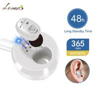 Apparecchi acustici ricaricabili CIC digitali Mini amplificatore audio anziani