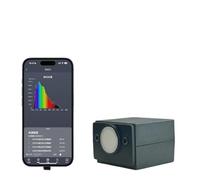 Apparecchiatura di analisi dello spettro LED da laboratorio Spettrometro portatile portatile Spettro di prova Ampia gamma di misurazione