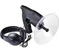 Apparecchiatura per uccelli, microfono parabolico con ingrandimento 8x, microfono direzionale parabolico, telescopio per ascoltare uccelli, bush walking, caccia, campeggio