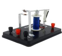 Apparecchiatura sperimentale fisica Elettromagnetismo Relè elettromagnetico, Strumento sperimentale di fisica per la scuola media Apparecchiatura didattica Dimostrazione del relè elettromagnetico