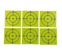 Apparecchiature di rilevamento riflettente bersaglio foglio di misurazione fosforo adesivi per edifici, monitoraggio di ponti, progetti di ingegneria, accessori per stazioni totali, 20-60 mm, verde
