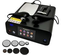 Apparecchiature per la fisioterapia e la SPA, macchine per la perdita di peso e il dimagrimento, rassodamento della pelle, sollievo dal dolore, cura profonda, touch screen da 7 pollici,Black