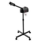 Apparecchio a vapore 800 W Ozono, dispositivo di bellezza per trattamenti a vapore caldi e freddi con rotazione di 360° per una pulizia approfondita del viso