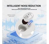 Apparecchio Acustico con Cover Di Ricarica Amplificatore Audio Mini Invisibile