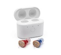 Apparecchio Acustico Digitale Invisibile C400 - Ricaricabile USB Type-C, Mini In-Ear, Amplificatore Acustico con Tono Regolabile