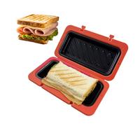 Apparecchio da Toast al Formaggio,Tostapane Multifunzione per Waffle e Formaggio al Microonde - Piastra per sandwich grigliati,Per Colazione Cucina Campeggio Camper Gite Picnic