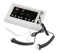 Apparecchio di bellezza per la cura del viso con 3 accessori per il salone di casa, frequenza 1,1 MHz, 0-9 livelli di intensità, macchina di bellezza multifunzionale con e timer da 30 minuti, per la