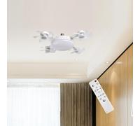 Apparecchio di luce del ventilatore a soffitto e telecomando per il garage