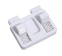 Apparecchio elettrico compatto portatile per saldatura a filo, progettato per una tenuta e un supporto accurati del filo in varie applicazioni di saldatura (bianco)