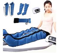 Apparecchio Massaggiatore, per Vita Braccia Gambe Caviglie, Dolore E Circolazione MigliorarePressoterapia a Casa, Linfodrenaggio, Professionale, Massaggiatore Piedi E Gambe con 6 Airbag,