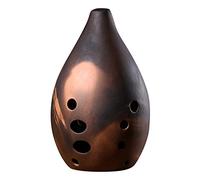 Apparecchio Ocarina, 1 flauto ocarina in ceramica Xun a 10 fori, strumento musicale multicolore(Color C 14x8.5cm)