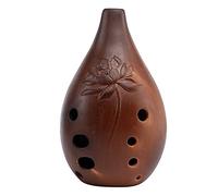Apparecchio Ocarina, 1 flauto ocarina in ceramica Xun a 10 fori, strumento musicale multicolore(Color a 17x10.5cm)