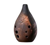 Apparecchio Ocarina, 1 flauto ocarina in ceramica Xun a 10 fori, strumento musicale multicolore(Color B 16x9.5cm)