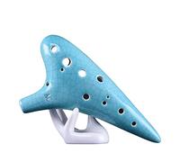 Apparecchio Ocarina, Ocarina a 12 o 6 fori contralto in Do, strumento musicale Tao Xun, flauto multicolore(4)
