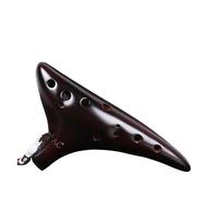 Apparecchio Ocarina, Ocarina con chiave in Do contralto a 12 fori, strumento flauto for principianti, studenti, adulti, ceramica multicolore(2)