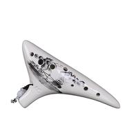 Apparecchio Ocarina, Ocarina con chiave in Do contralto a 12 fori, strumento flauto for principianti, studenti, adulti, ceramica multicolore(1)