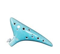 Apparecchio Ocarina, Ocarina con chiave in Do contralto a 12 fori, strumento flauto for principianti, studenti, adulti, ceramica multicolore(6)