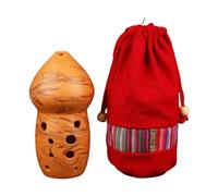 Apparecchio Ocarina, Ocarina Xun a doppia camera a 10 fori, accordatura FG, ceramica(F Note)