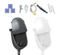 Apparecchio per orinatoio a parete - Orinatoio da bagno a terra | Contenitore per urina esterno | Attrezzatura portatile per soluzioni di soccorso sanitario | di raccolta rifiuti resistente ag