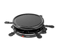 Apparecchio per raclette/gourmet 800 W per 6 persone in acciaio inossidabile