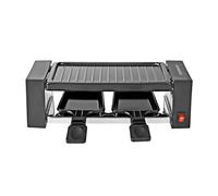 Apparecchio per Raclette per 2 Persone 400W Piastra 23x10cm Rivestimento