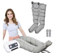 Apparecchio Pressoterapia Massagg Per Braccio Vita Gambe, 6 Camere D'Aria Pressoterapia Linfodrenaggio, Pressoterapia Professionale Per Casa, 5-30 Min, 30-240 MmHg Regolazione
