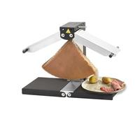 Louis Tellier - Macchina da Raclette Brézière® Signature Basalte - Per 1/4 o 1/6 di ruota - Da 1 a 4 persone - Rampe di Riscaldamento Regolabili - Pieghevole - 230V