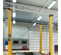 Apparecchio Stagno Lampada Vassoi Garagenleuchte Officina L 150 CM LED 6er Set [EEK: E]