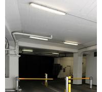 Apparecchio Stagno Luce da Vasca Lampada-Cantina Garagenlampe Tubi LED 4000K 5er