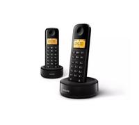 Apparecchio telefonico Philips D1602B/53 Dect nero
