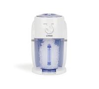 LIVOO Appareil 2 en 1 granités et Glace pilée DOM430, Alloy Steel, Bianco
