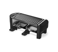 Appareil a raclette - LITTLE BALANCE - Juste nous 2 - 350 W - 2 personnes - Blanc / Noir