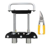 Appareil à Rouleaux pour Tôle, Outil de Pliage Manuel, 0-90 Degrés, 13-130mm - Pliage Précis, Rouleaux en Acier Rapide, Pour Acier Aluminium Cuivre