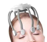 Appareil De Massage Électrique Du Crâne - 8 Nœuds Rechargeable Portable, Appareil De Massage Sans Fil Relaxant | Masage Tête Cou Cuir Chevelu Pour Femmes Hommes Personnes Âgées Salon Maison Voyage