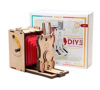JollyLook Pinhole DIY Mini Instant Film camera construction kit, legno naturale