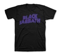 APPAREL BLACK SABBATH LOGO S BLACK T-SHIRTS ACC NUOVO