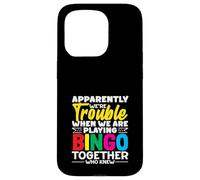 Apparentemente abbiamo problemi a giocare a bingo insieme che lo sapevano Custodia per iPhone 15 Pro