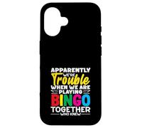 Apparentemente abbiamo problemi a giocare a bingo insieme che lo sapevano Custodia per iPhone 16