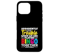 Apparentemente abbiamo problemi a giocare a bingo insieme che lo sapevano Custodia per iPhone 16 Pro Max