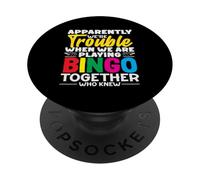Apparentemente abbiamo problemi a giocare a bingo insieme che lo sapevano PopSockets PopGrip Adesivo
