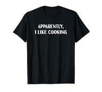 Apparentemente Divertente, Mi Piace Cucinare Lo Chef della Cucina Maglietta