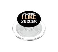 Apparentemente mi piace Calcio Giocatore di Calcio Fan di calcio PopSockets PopGrip per MagSafe