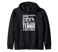 Apparentemente Problemi Quando Si Gioca a Tennis Insieme Che Lo sapevano Felpa con Cappuccio